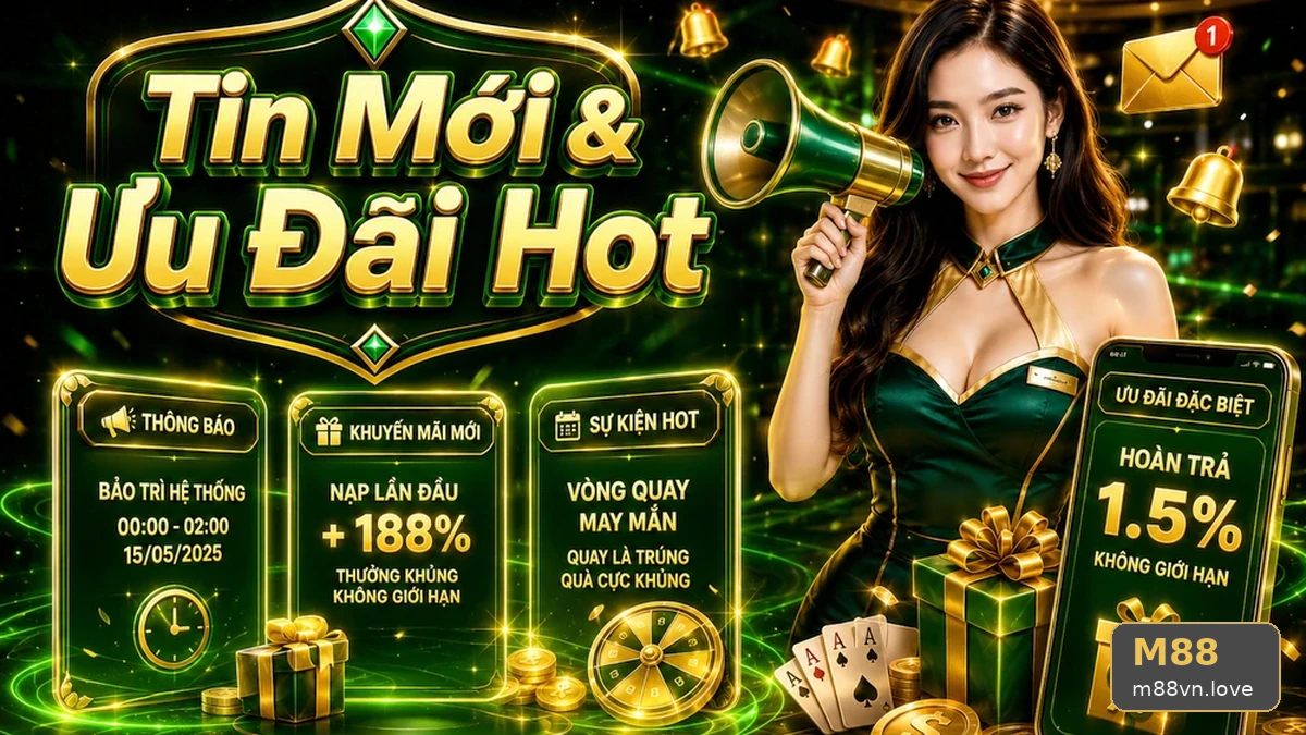 Khuyến Mãi M88 Tại m88vn.love: Đọc Chi Tiết Giao Diện Tin Mới, Ưu Đãi Và Điều Kiện Khuyến Mãi – Hồ Sơ Tình Huống Giả Định Nhắc Bạn Đọc Kỹ Điều Kiện Doanh Thu Trước Khi Nhận Ưu Đãi | Góc Tiếp Cận Thân Thiện