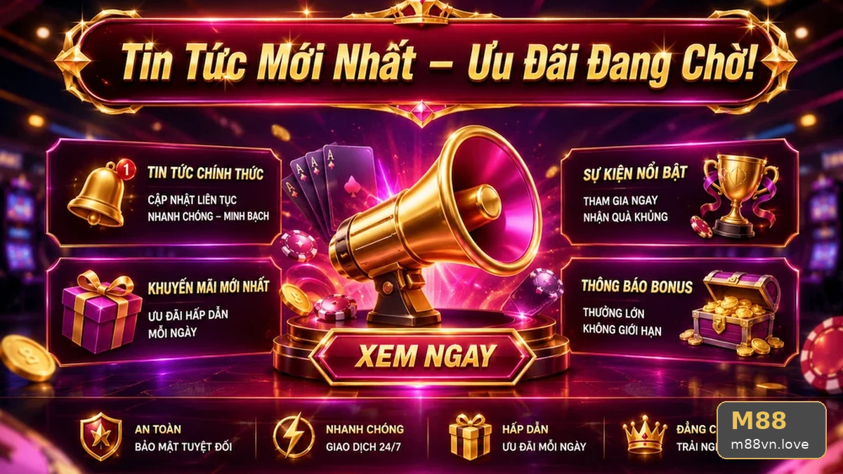 Tưởng nút bấm to là nhận xong ưu đãi: Lỗi duyệt khuyến mãi M88