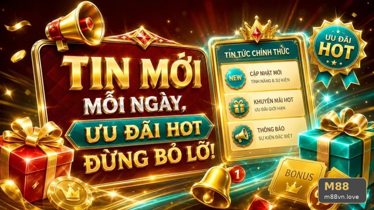 Lướt ảnh tin mới đến lúc chốt điều kiện nhận thưởng khuyến mãi M88