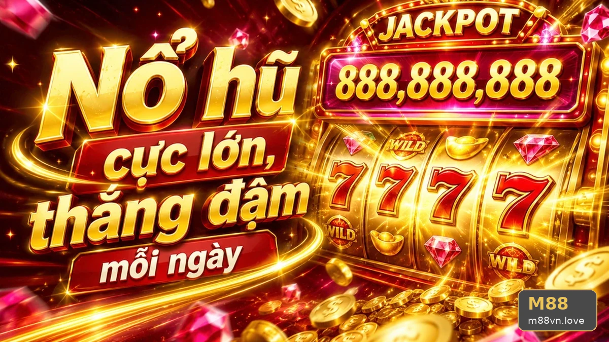 5 Kinh Nghiệm Phân Biệt Hiệu Ứng Slot Và Jackpot Khi Nổ Hũ M88