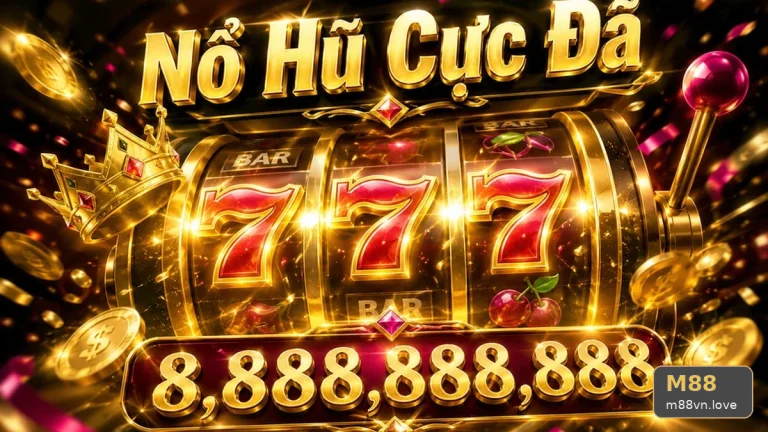 Nổ Hũ: Tách Hiệu Ứng Slot Khỏi Dữ Liệu Jackpot Tại M88