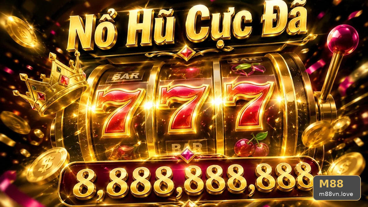 Nổ Hũ: Tách Hiệu Ứng Slot Khỏi Dữ Liệu Jackpot Tại M88