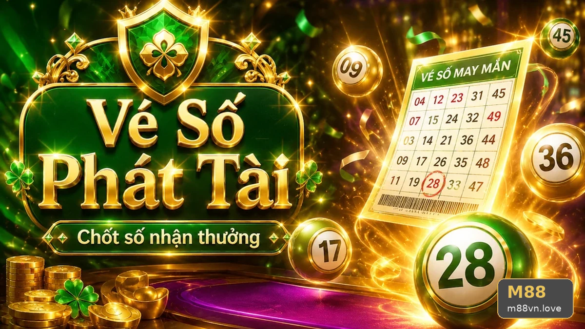 M88VNLOVE 02 Xổ Số Bản Đối Chiếu — Hướng Dẫn Đọc Vé Số Và Dữ Liệu Công Bố